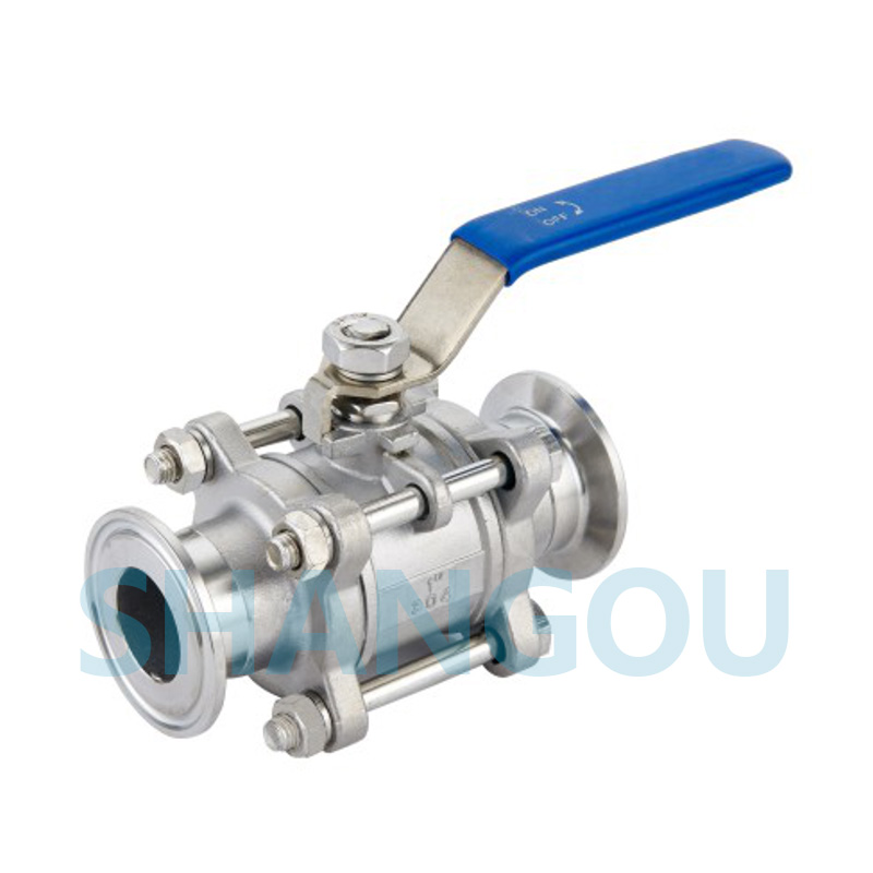 快装三片式球阀